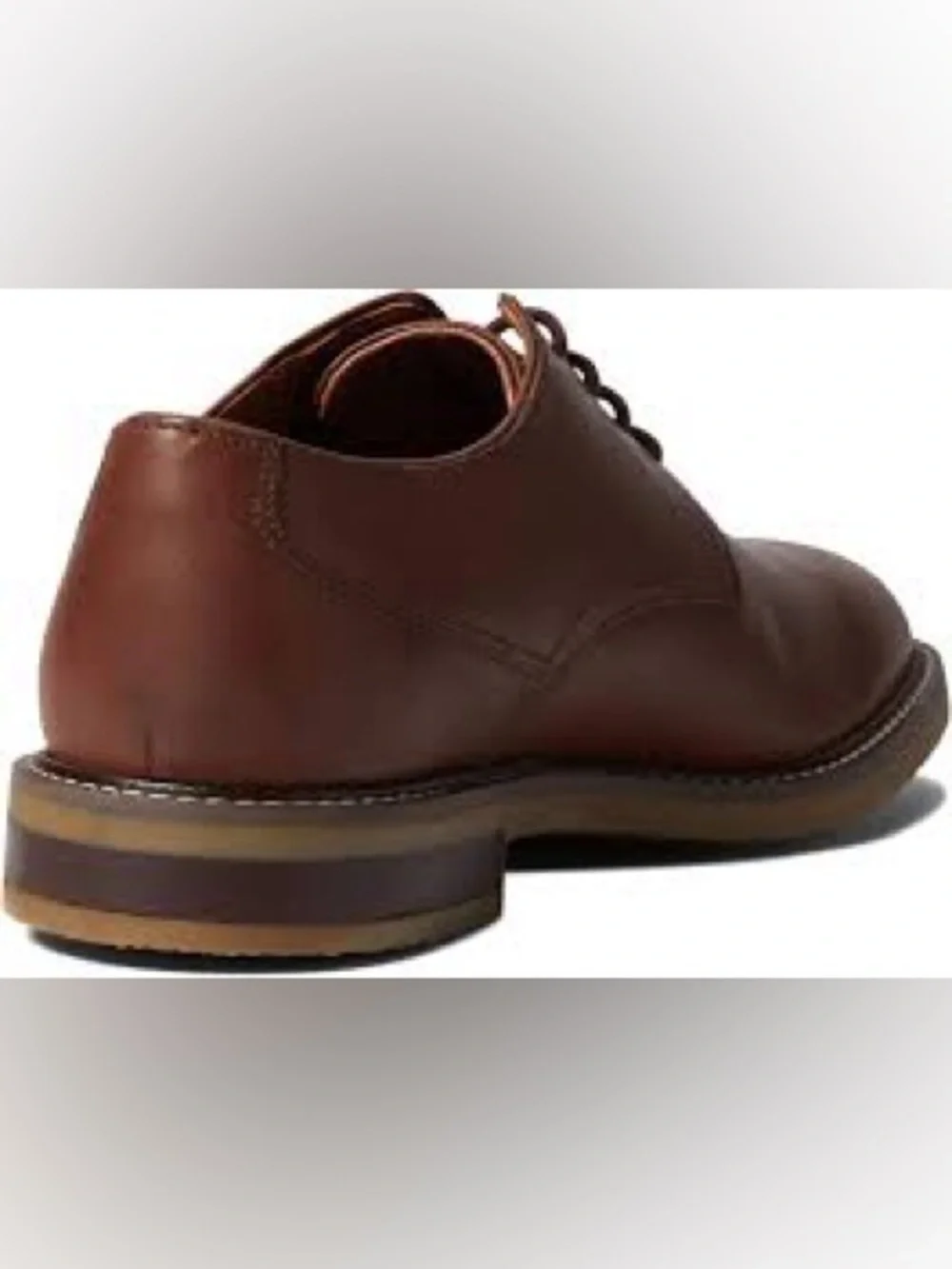 NEW!! Men’s Clarks Jaxen Low Lace Up Oxfords Tan Leather Size 7.5M